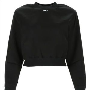Off-white women's sweatshirt NWT SZ S